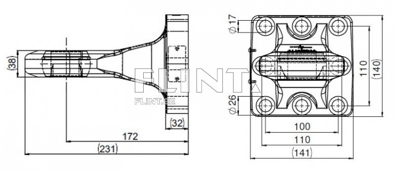 Veosilm Scharmüller 00.652.161.1 (110x100) Cat. 3 silm 42mm