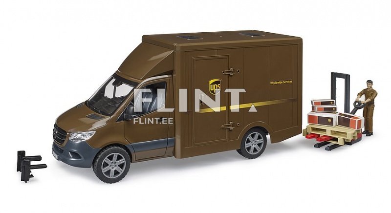 UPS MB Sprinter laotöölisega (45,5x17x22cm) Bruder