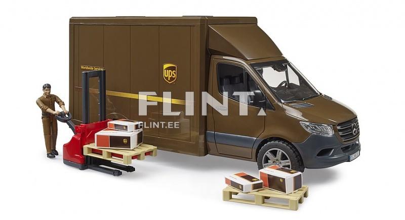 UPS MB Sprinter laotöölisega (45,5x17x22cm) Bruder