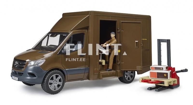 UPS MB Sprinter laotöölisega (45,5x17x22cm) Bruder