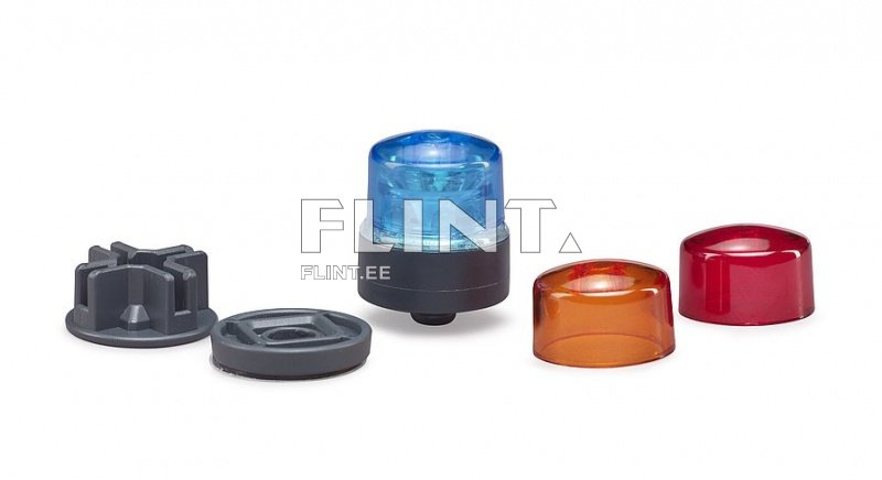 Vilkur punane/sinine/oranz Bruder