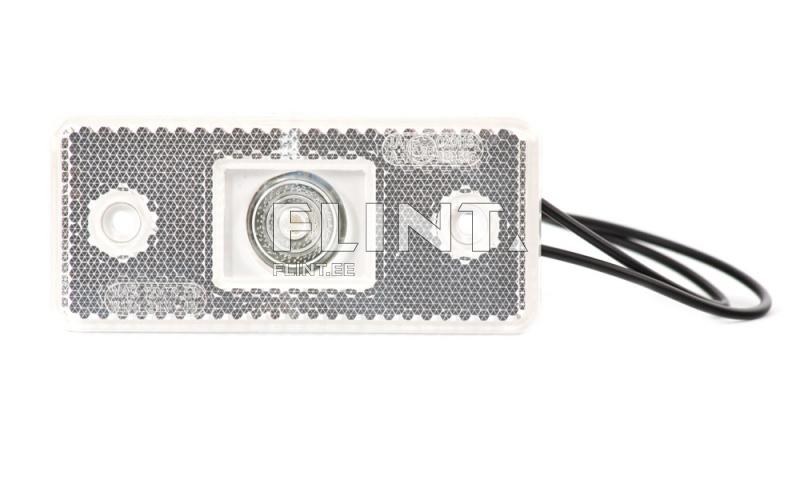 Tuli W17d valge teibiga 12-24V (116x46x21mm)