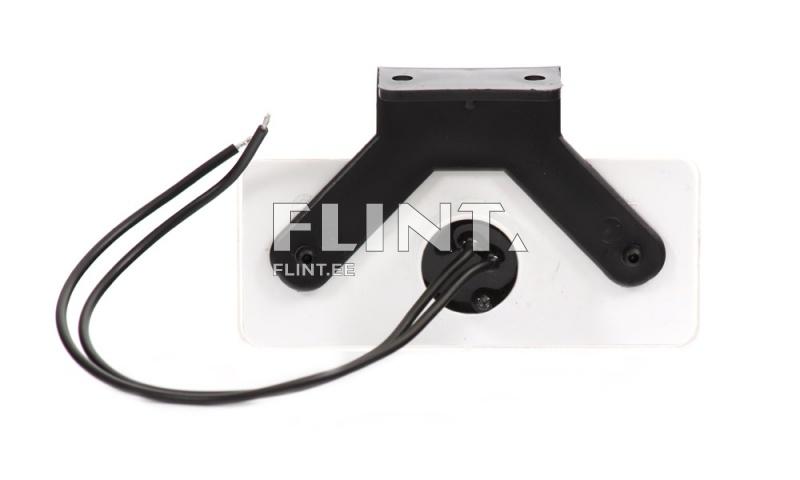 Tuli W17d valge kronsteiniga 12-24V (116x46x21mm)