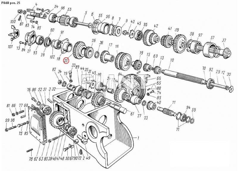 Hammasratas 40-1701056