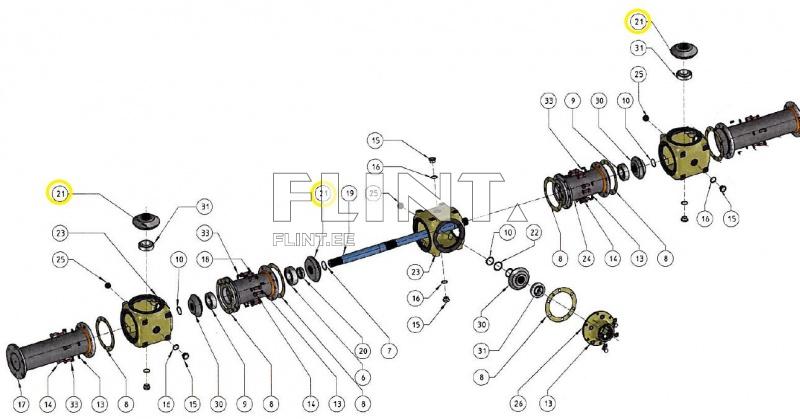 Reduktori koonus hammasratas 112_5 (z20, ava 45mm)
