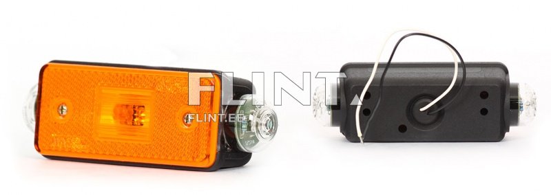 Küljetuli W22 parem 24V punane+valge (116x46x44mm)