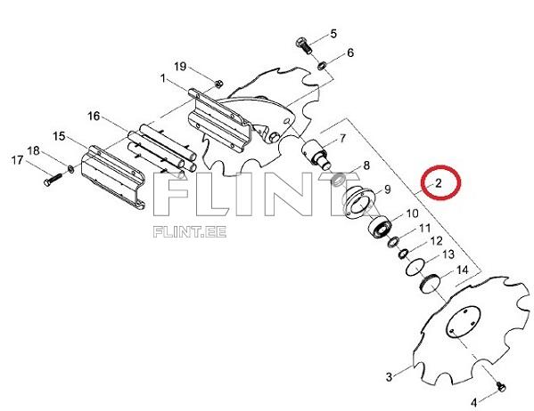 Rummu kpl 23246700 (3 ava) horsch