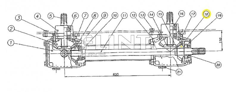 Reduktori koonus hammasratas 12529 14D; 17D (z13, ava 40mm)