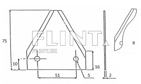 Tera E. Fortschritt B10/2 (N.066.20/4105000998)(ava 5mm; paksus 2mm)