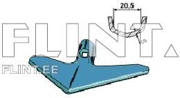 Hanijalg (3374356) 255x5mm, ava 11mm Lemken (MOLBRO)