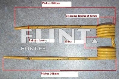 Soome kaaruti pii 2101-876 (368/328x108x8; ava 42mm) P