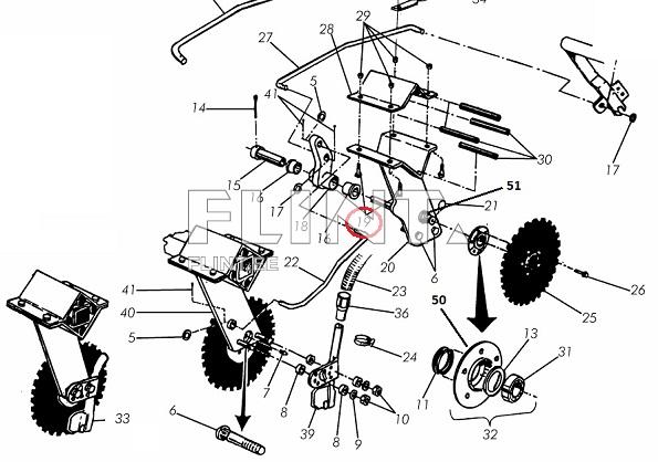 Vannase polt (M12x42 10,9) Väderstad 428571