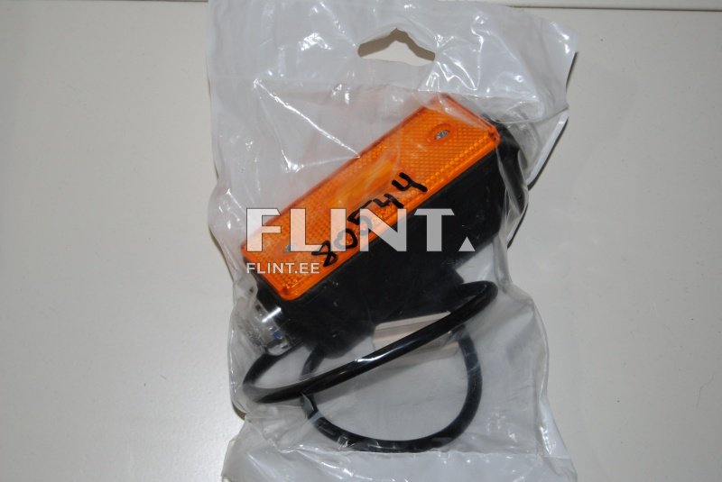 Küljetuli W22 vasak 24V punane+valge (116x46x44mm)