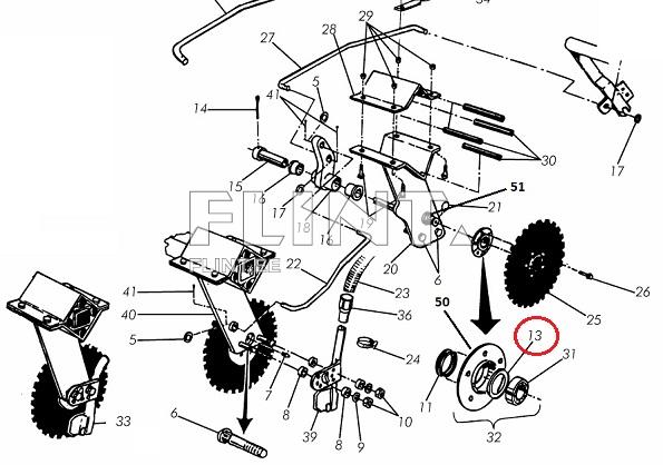 Tihendusseib (36x62mm) Väderstad 405813