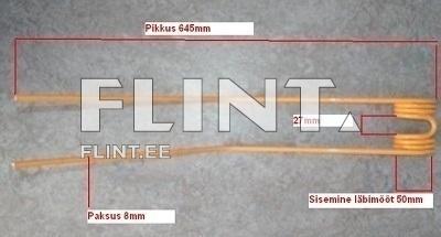 Kaaruti pii GVR 28.601 (645x85x9; ava 50mm) vana tüüp