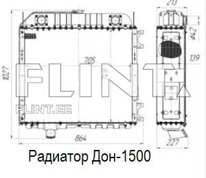 Radiaator 10.05.02.010V/250-1301011