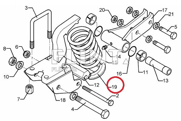 Vedru alus D110/20x83 (4278169) Lemken Rubin
