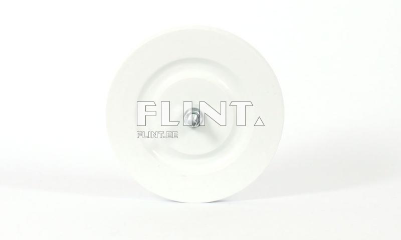 Helkur kollane poldiga (R=75mm/80mm, H=12 mm)