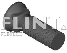 Polt+mutter M14x36 8.8 (nelikant) pea 24mm