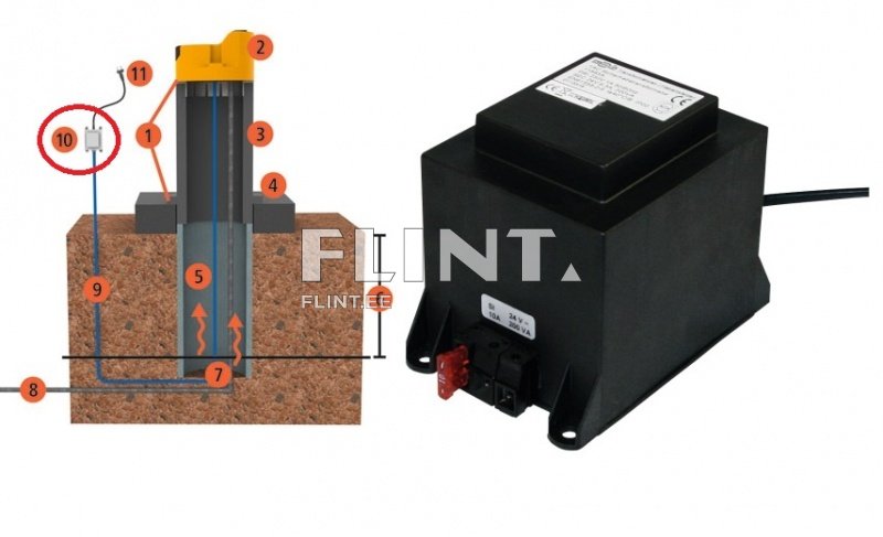 Trafo jooturile Stalcho/Lakcho 100w (230v-24v)