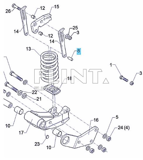 Tift 16x40 - Lemken 30910019