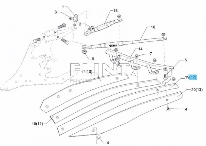 Hõlma ribi 34410041=34410047 V. Lemken