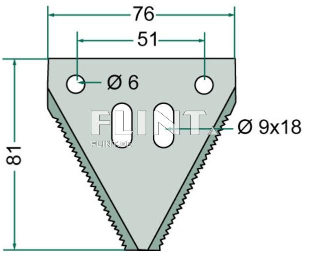 Tera Schumacher 10961.06 (ava 6mm) (Originaal Pro-Cut 2) 11tpi