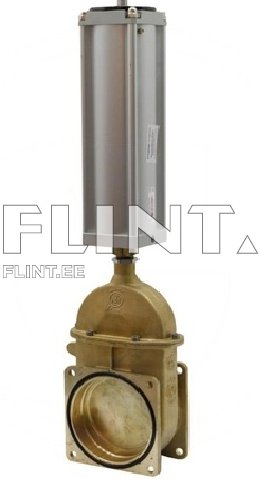 Siiber kahe flantsiga 4" 150x180mm (+ pneumosilinder 580) MZ