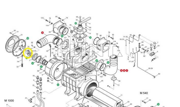 Õlipump Jurop 4024251000 (parem)