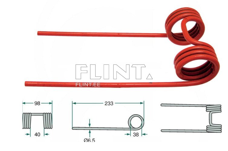 Koguri pii E-Fortschritt 0203024480 (4131770245) (235x100x6; ava 37mm)