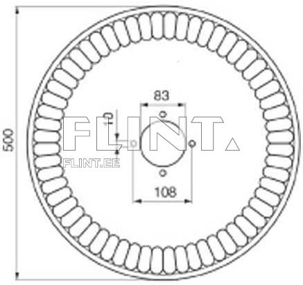 Ketasnuga 80663 20" Överum