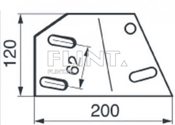 Viilupööraja kronstein 94625 V. Agrolux (MOLBRO)