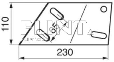 Viilupööraja kronstein 84022 P. Agrolux (MOLBRO)