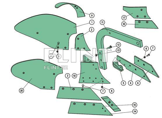 Tald, pikk 4032-016-7 P. Ross (MOLBRO)