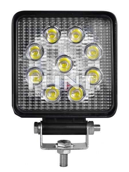 Töötuli LED 27W/60°; 1800lm; (9x3W/floodlight, kandiline)