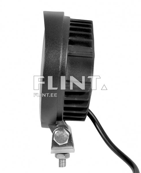 Töötuli LED 30W; 2900 lm; (combo beam, ümar, kollane angel eye)