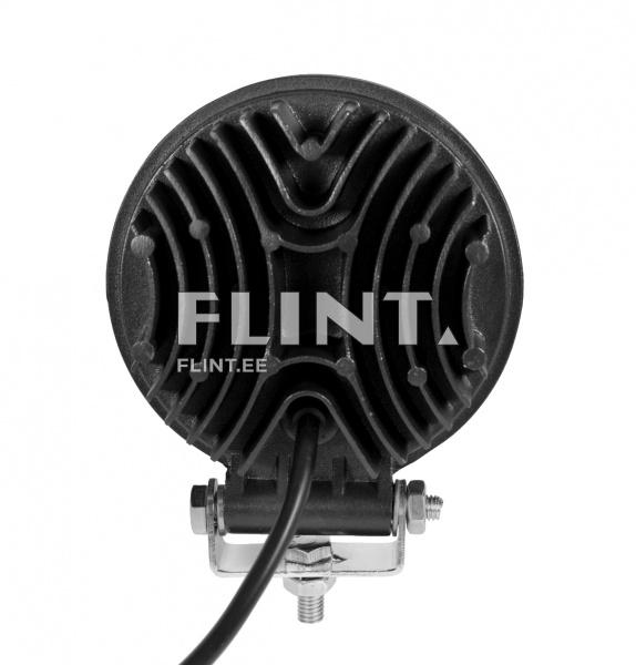 Töötuli LED 30W; 2900lm; (combo beam, ümar, sinine angel eye)