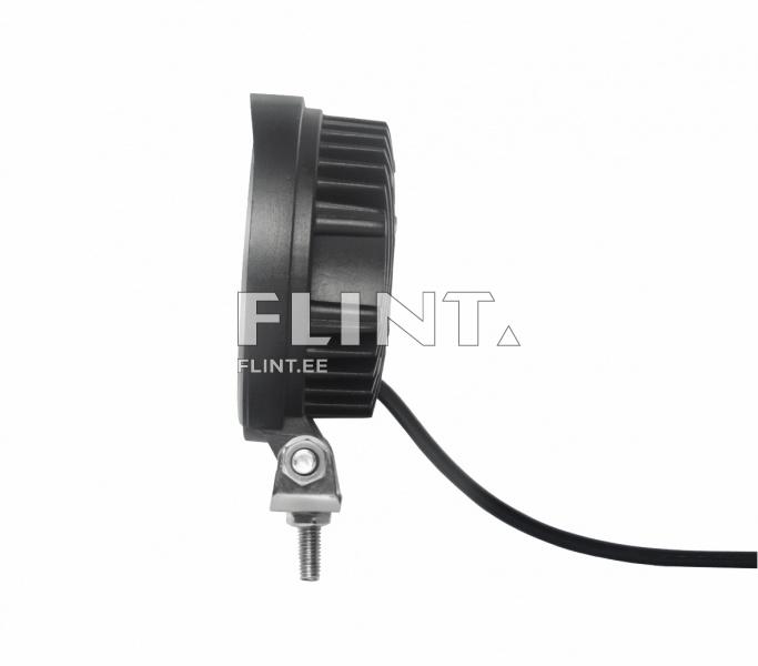 Töötuli LED 30W; 2900lm; (combo beam, ümar, roheline angel eye)