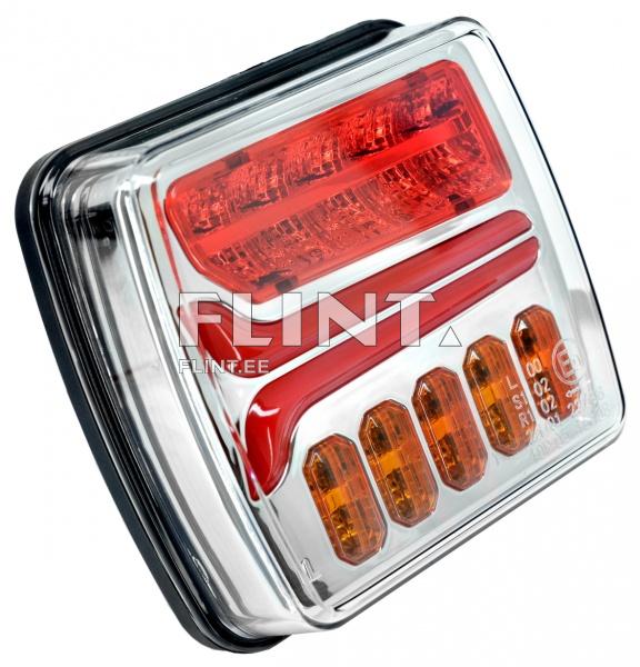 Tagatuli LED 12/24V; (vasak), numbritulega