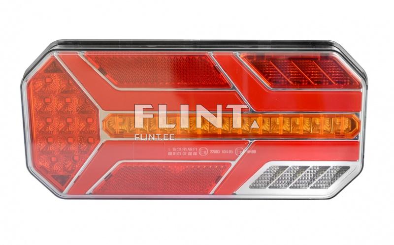 Tagatuli LED 12/24V; (vasak) numbrituli, udutuli; 235x110x40mm