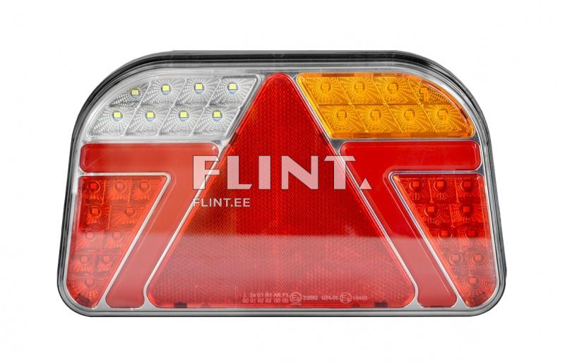 Tagatuli LED 12/24V; (parem) numbrituli, udutuli; 241x140x44mm