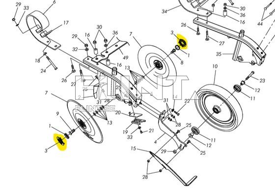 Ketta plastik kate Väderstad 463514