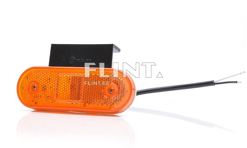 Tuli W47ww 12-24V kollane kronsteiniga (114x40x25mm)