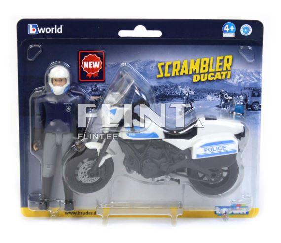 Politseinik mootorrattaga Bruder