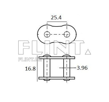 Ketilukk Claas 684794 (kett 208A) 25.4