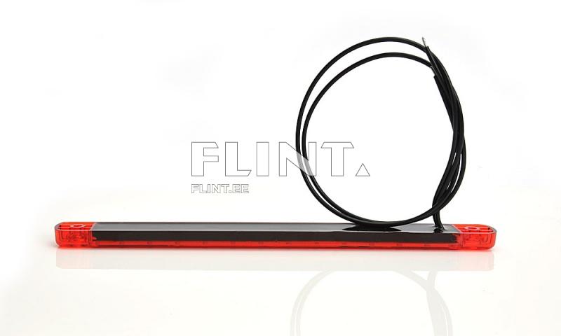 Tuli W97.4 (9led) 12-24V punane (238x20,6x10 mm)
