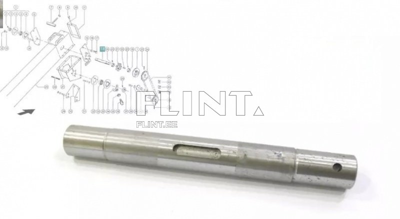 Võll Claas 7353311 Ø26mm (prahi elevaator) Claas Lexion 650