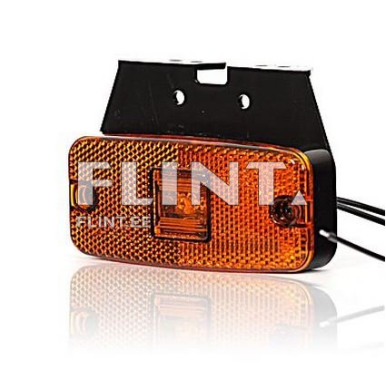 Tuli W46 kollane kronsteiniga 12-24V (111x50x23mm)