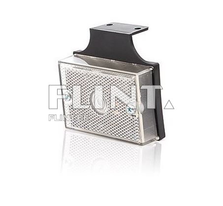 Tuli+helkur W15 valge kronsteiniga (86x60x28mm)