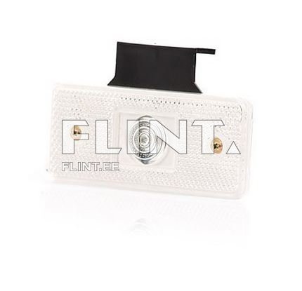 Tuli W17d valge kronsteiniga 12-24V (116x46x21mm)